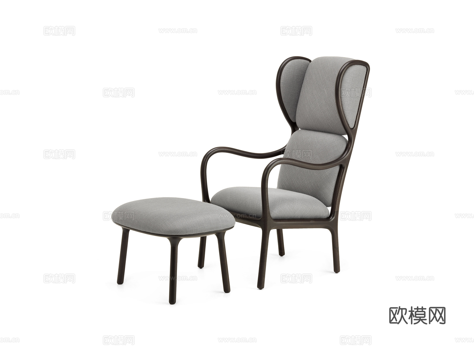 CECCOTTI COLLEZIONI 意式扶手椅3d模型下载（渲染图3）