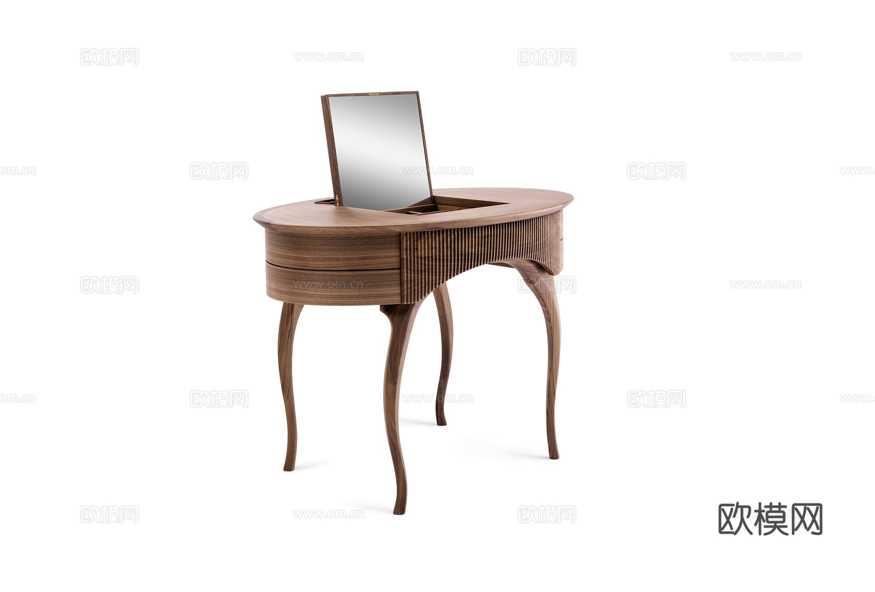 CECCOTTI COLLEZIONI 中古风梳妆台3d模型下载（渲染图1）