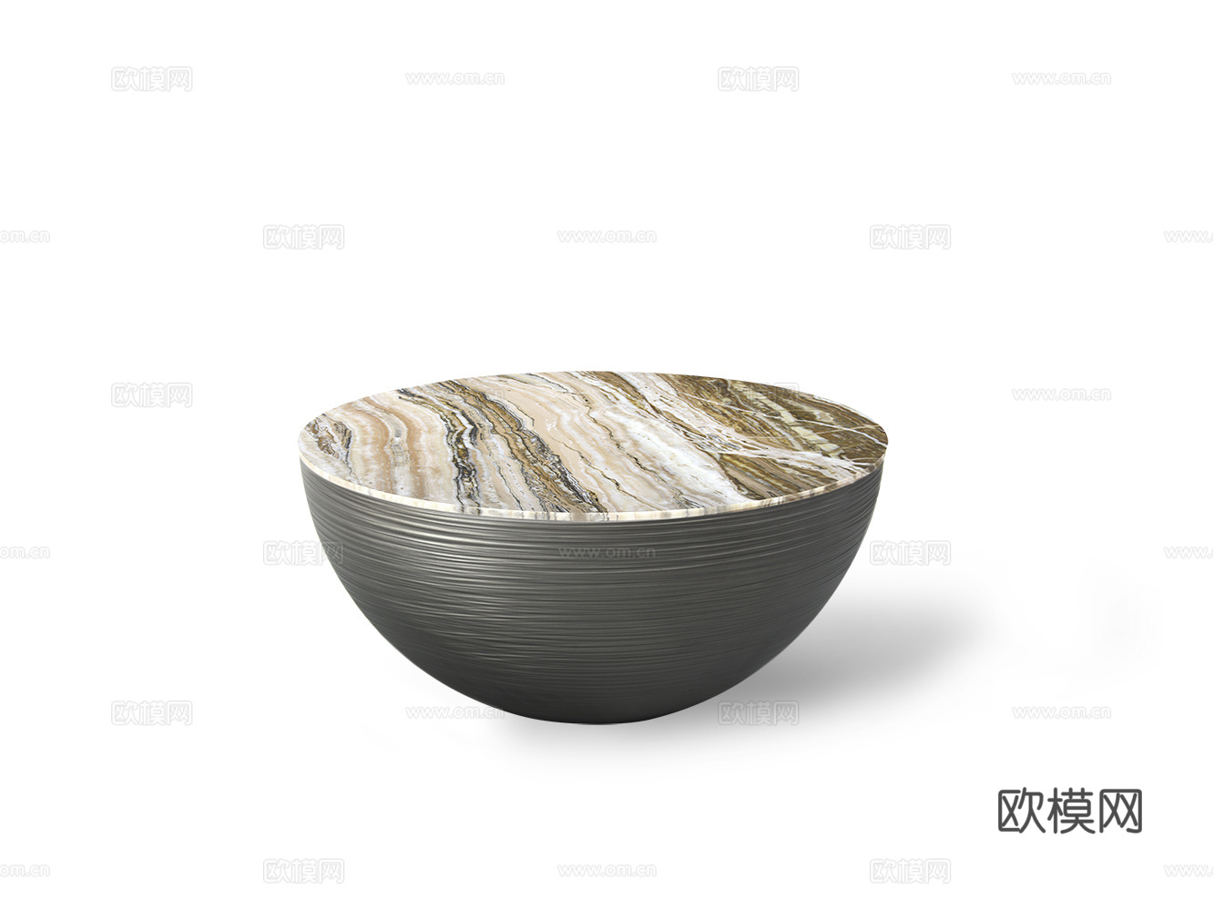 CORNELIO CAPPELLINI 意式圆茶几3d模型下载