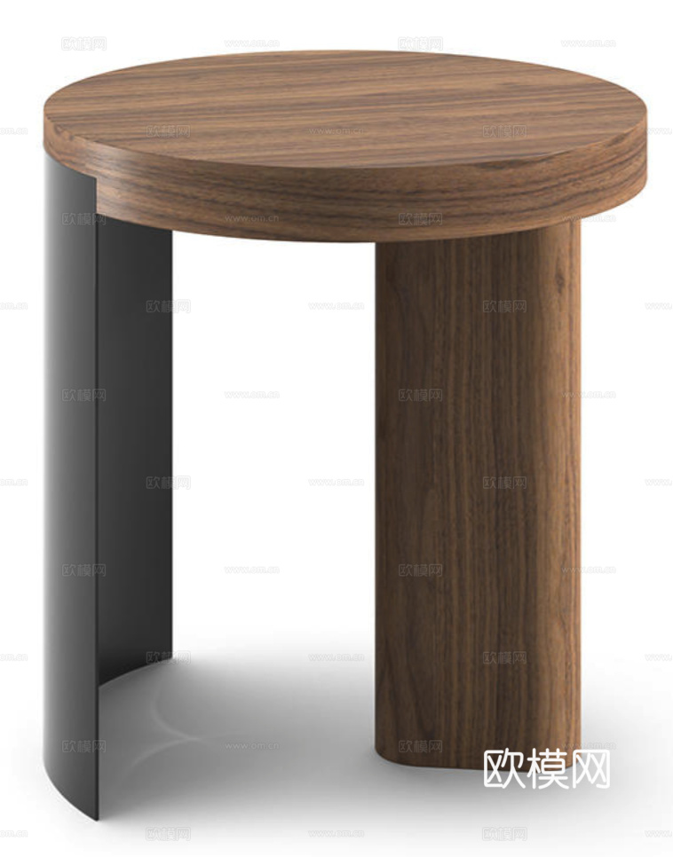 Cassina 小木凳3d模型下载（渲染图3）