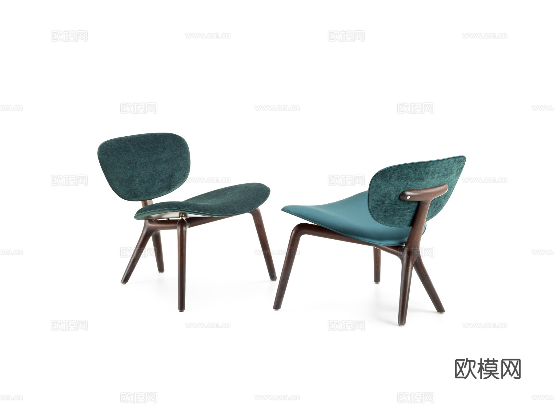 CECCOTTI COLLEZIONI 中古风休闲椅3d模型下载（渲染图3）