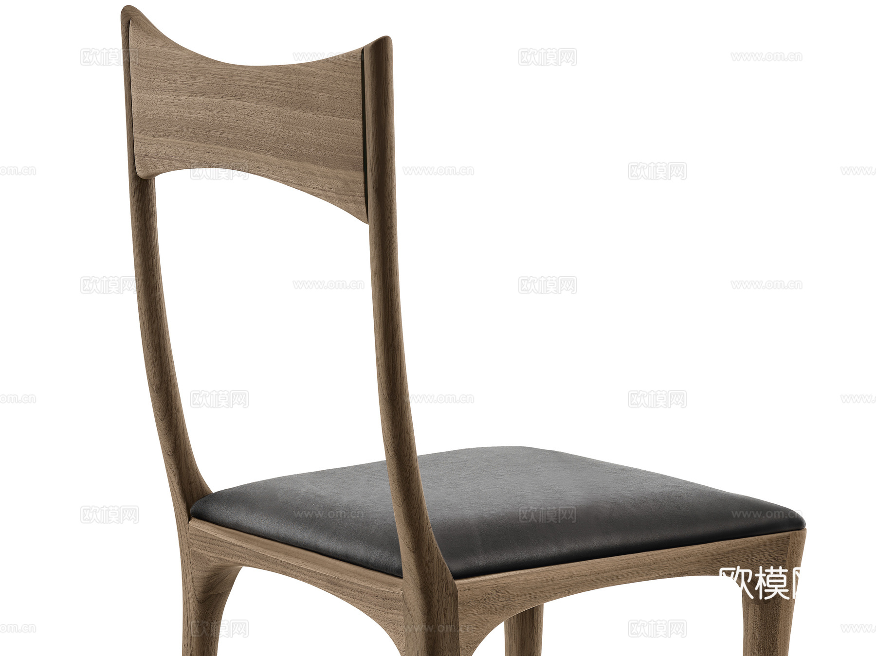 CECCOTTI COLLEZIONI 原木餐椅3d模型下载（渲染图2）