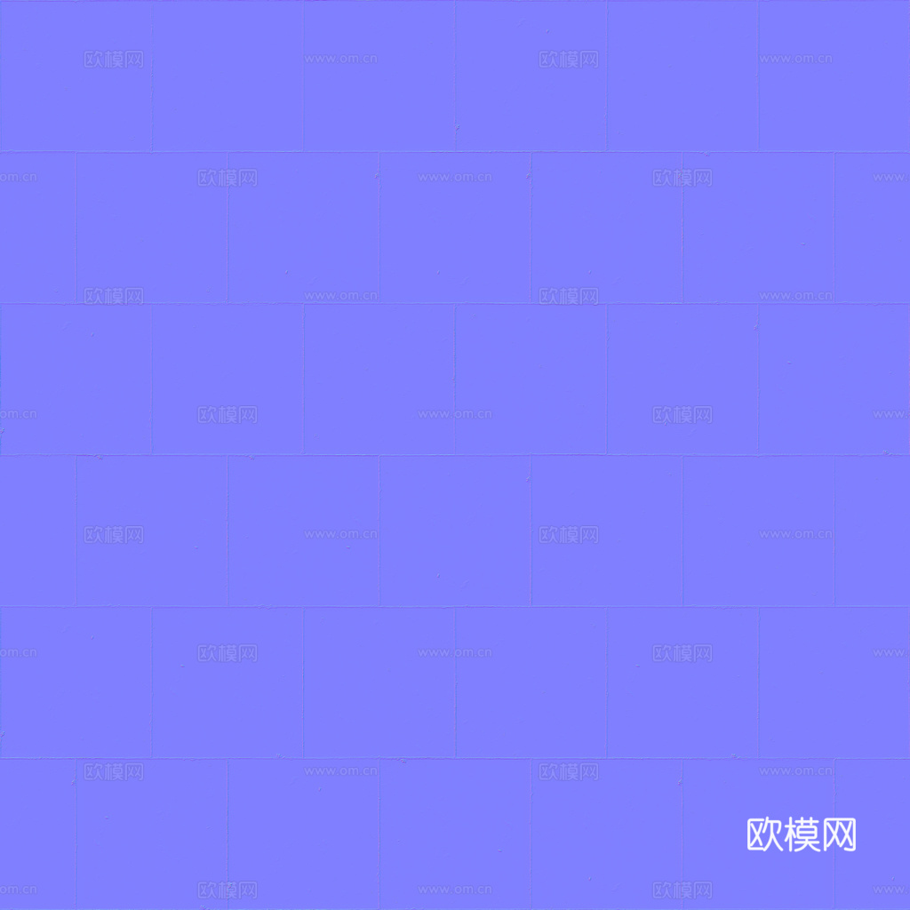 无缝黄色水磨石瓷砖地砖 PBR材质贴图 1k