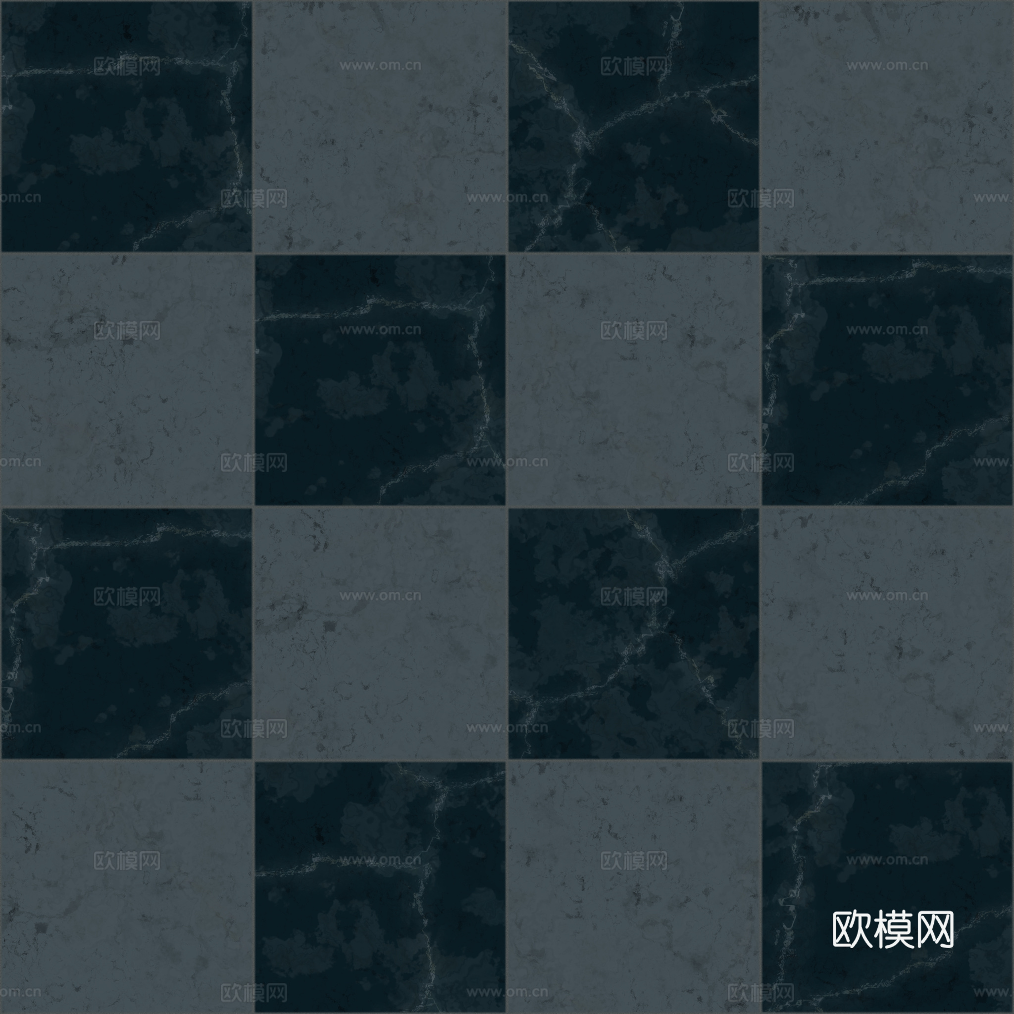 欧式 简欧 法式 无缝拼色拼花瓷砖地砖 PBR材质贴图 2k