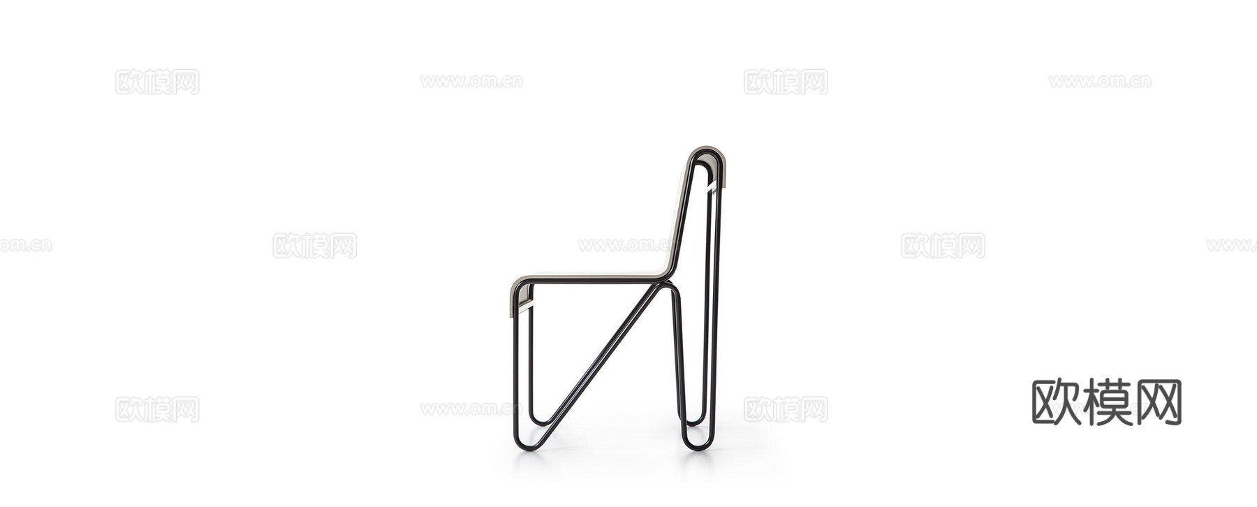 Cassina 意式餐椅3d模型下载