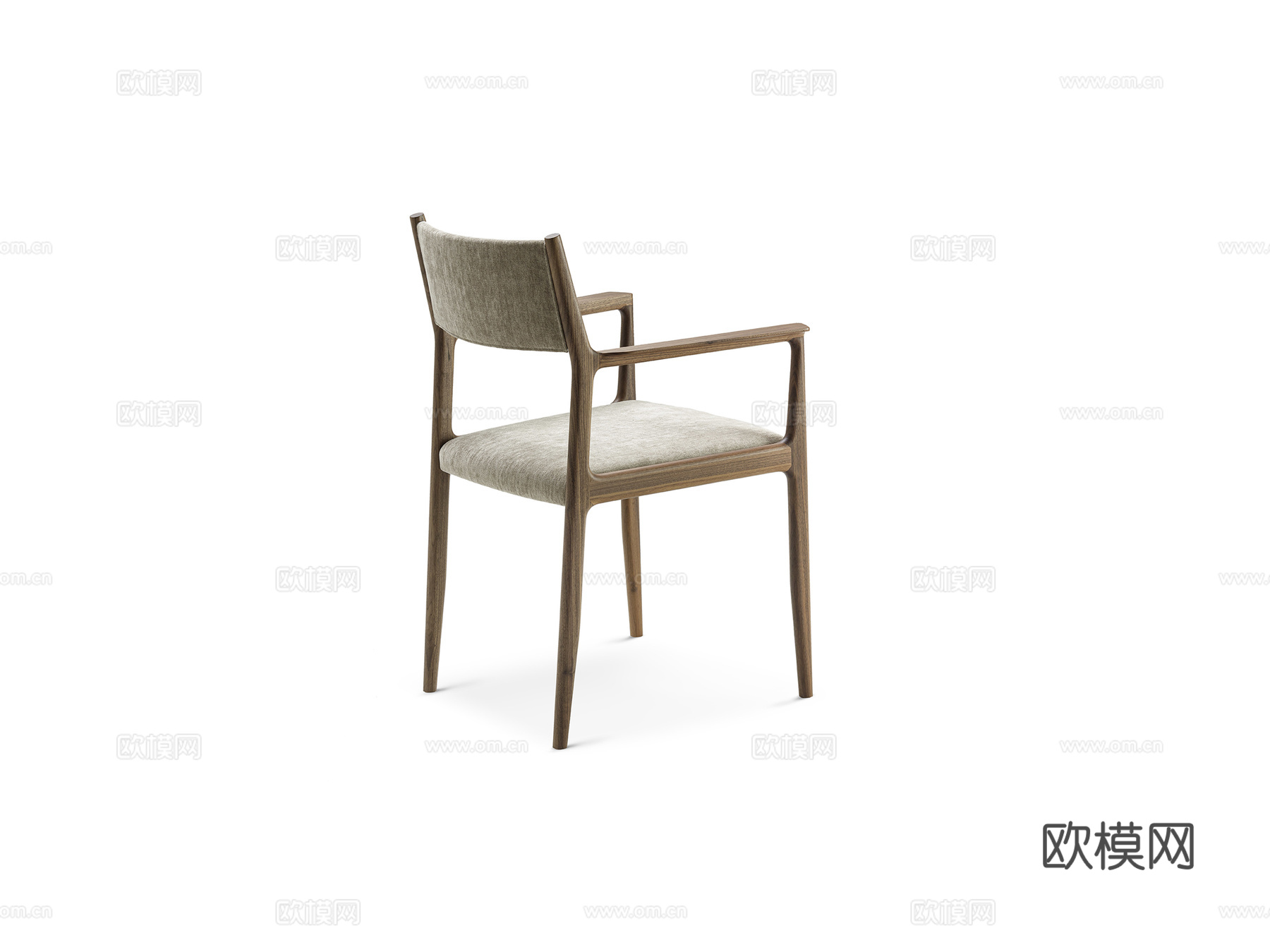 CECCOTTI COLLEZIONI 原木餐椅3d模型下载（渲染图4）