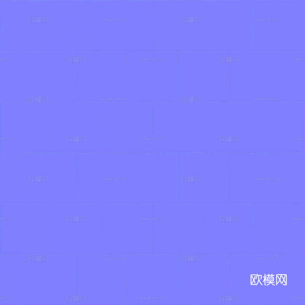 无缝黄色水磨石瓷砖地砖 PBR材质贴图 1k
