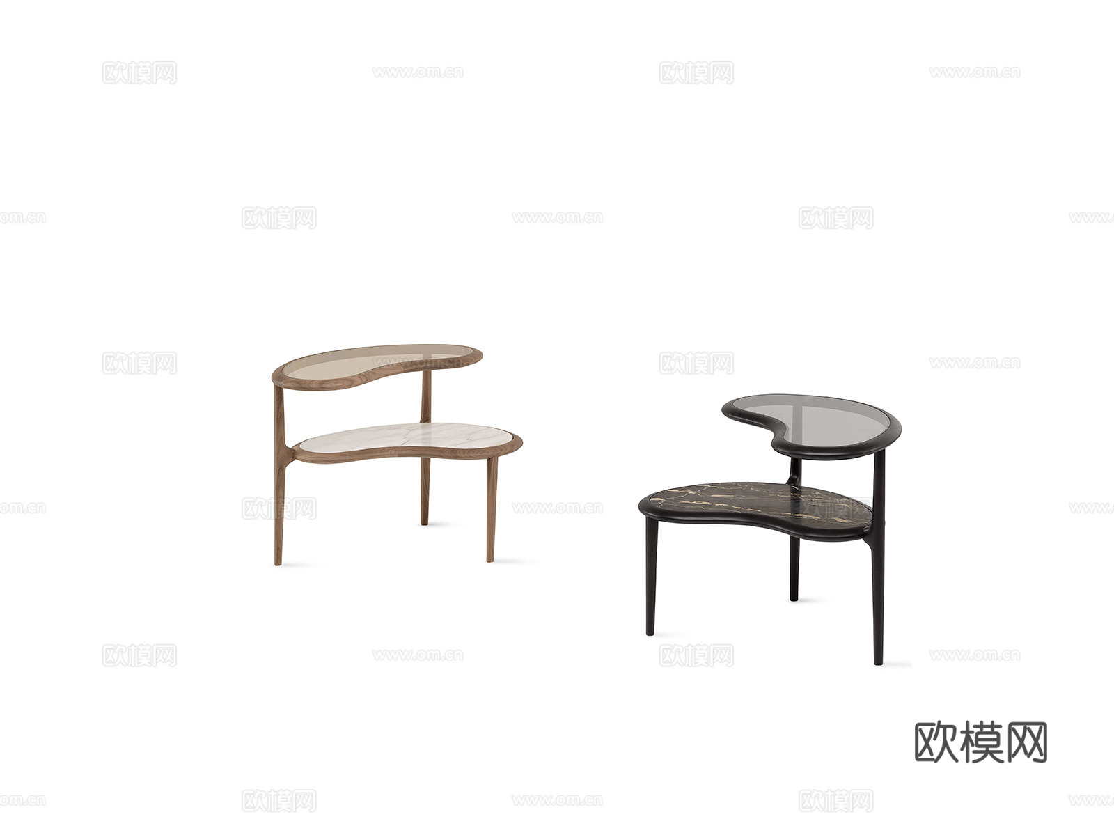 CECCOTTI COLLEZIONI 中古风茶几3d模型下载（渲染图1）