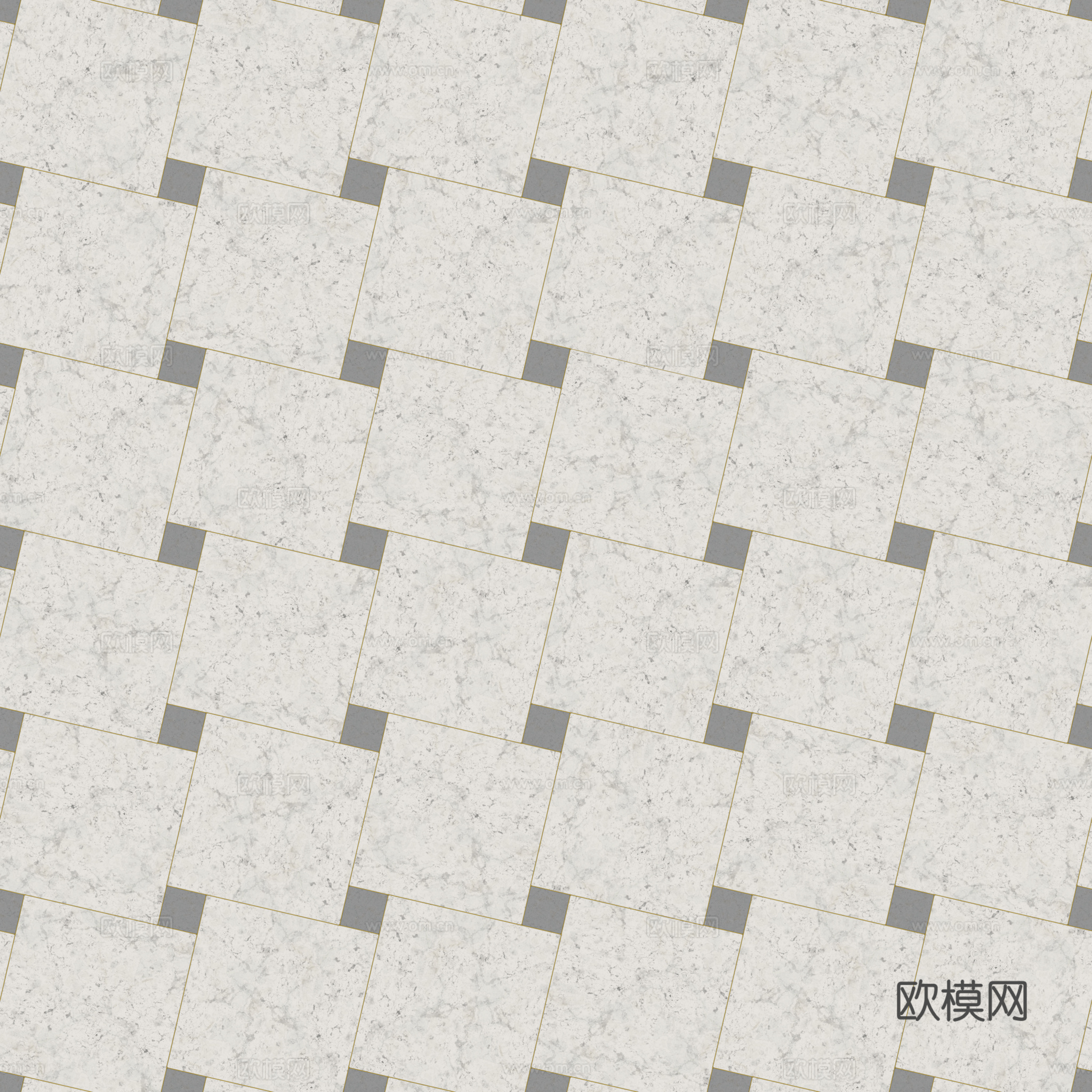 欧式 简欧 法式 无缝拼色拼花瓷砖地砖 PBR材质贴图 2k