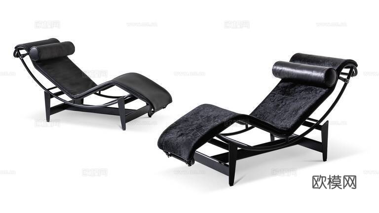 Cassina 懒人躺椅3d模型下载（渲染图4）