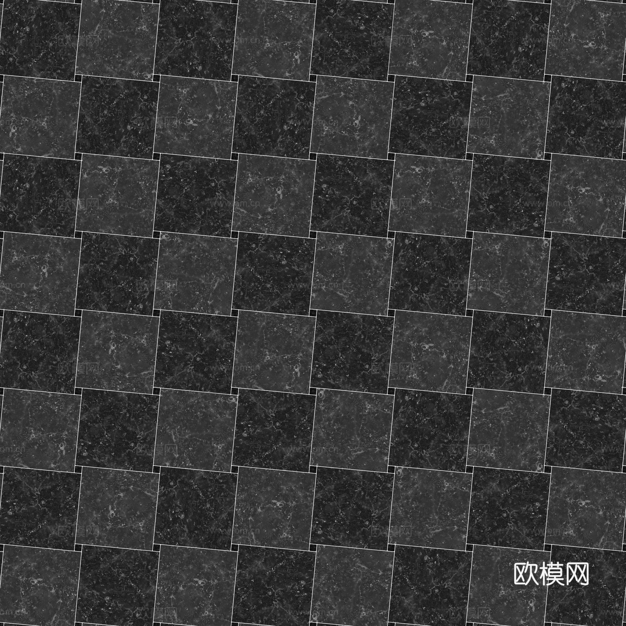 欧式 简欧 法式 无缝拼色拼花瓷砖地砖 PBR材质贴图 2k