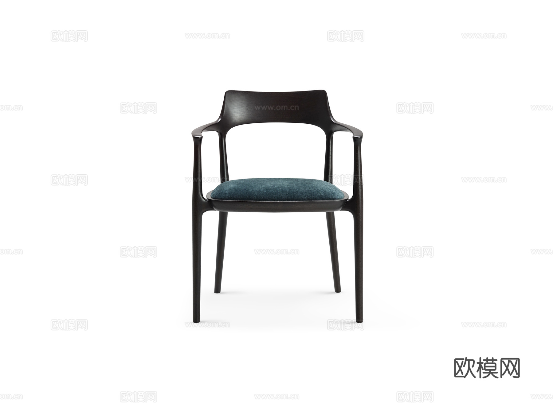 CECCOTTI COLLEZIONI 意式餐椅3d模型下载（渲染图1）