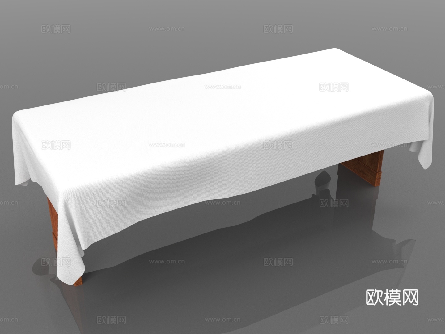 餐桌 长桌 实木桌 布艺桌 家用桌3d模型