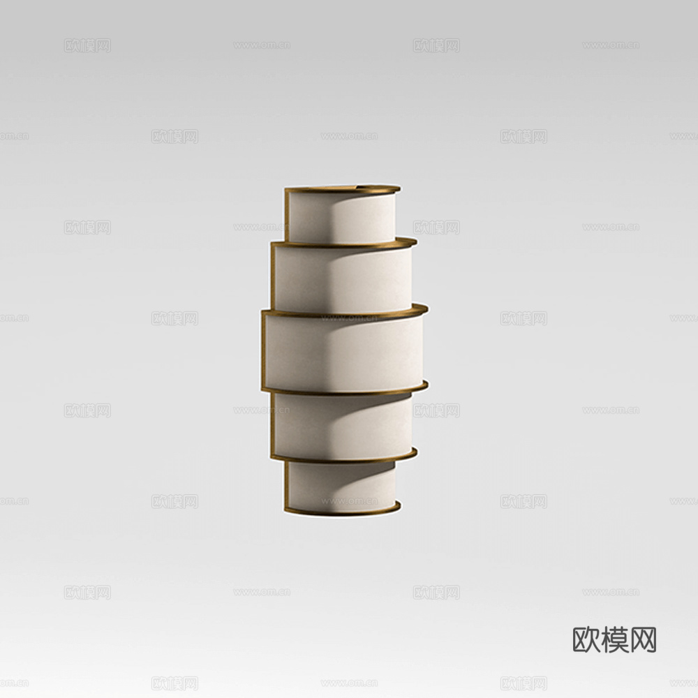 CPRN HOMOOD 意式壁灯3d模型下载