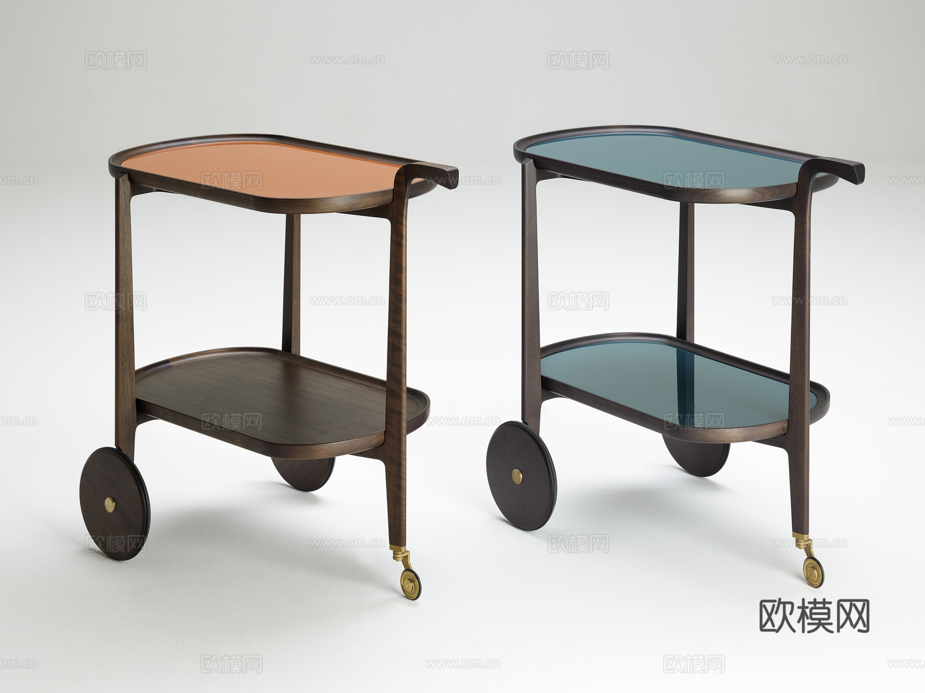 CECCOTTI COLLEZIONI 意式移动边几3d模型下载（渲染图3）