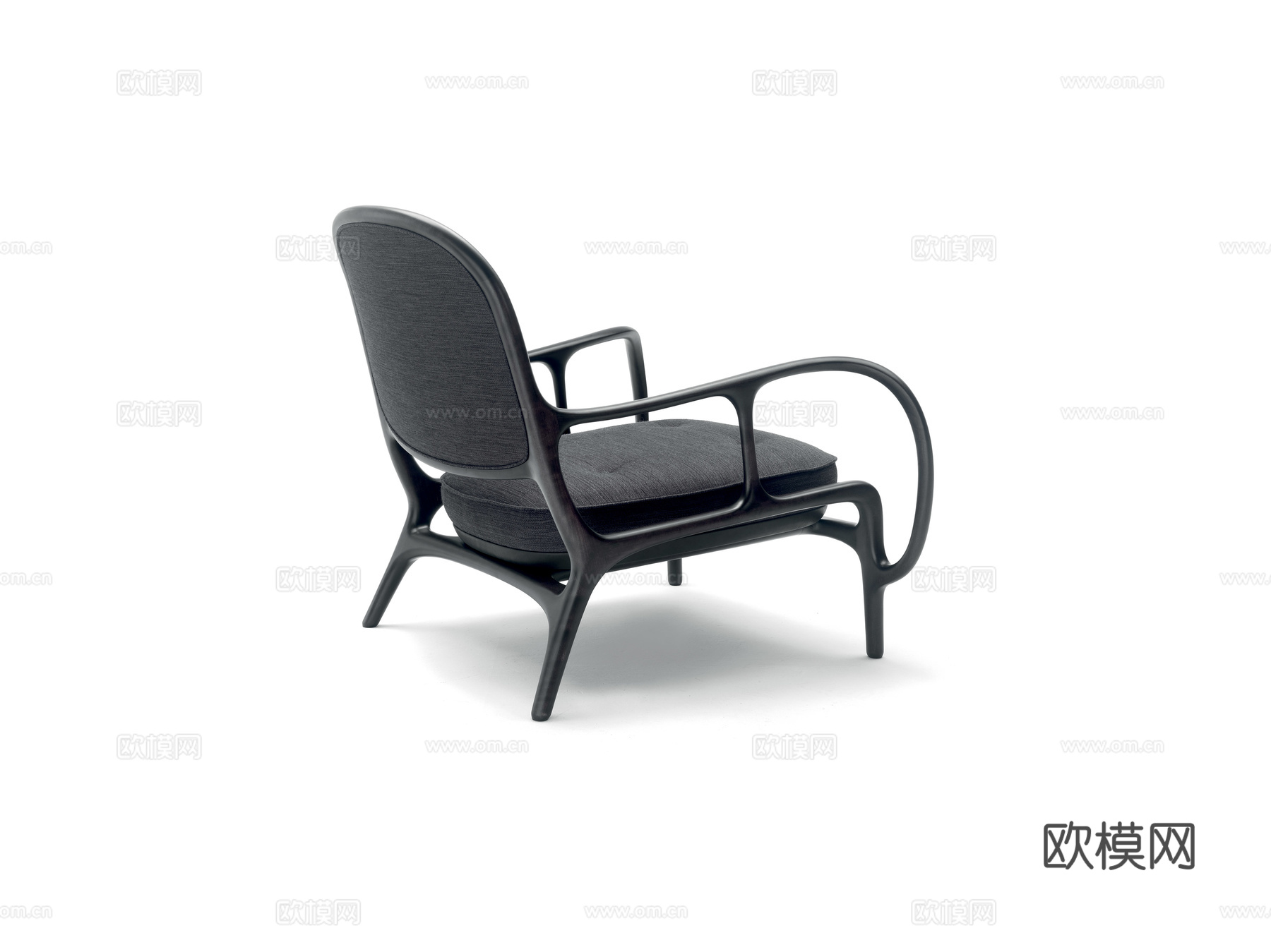 CECCOTTI COLLEZIONI 中古风休闲椅3d模型下载（渲染图2）