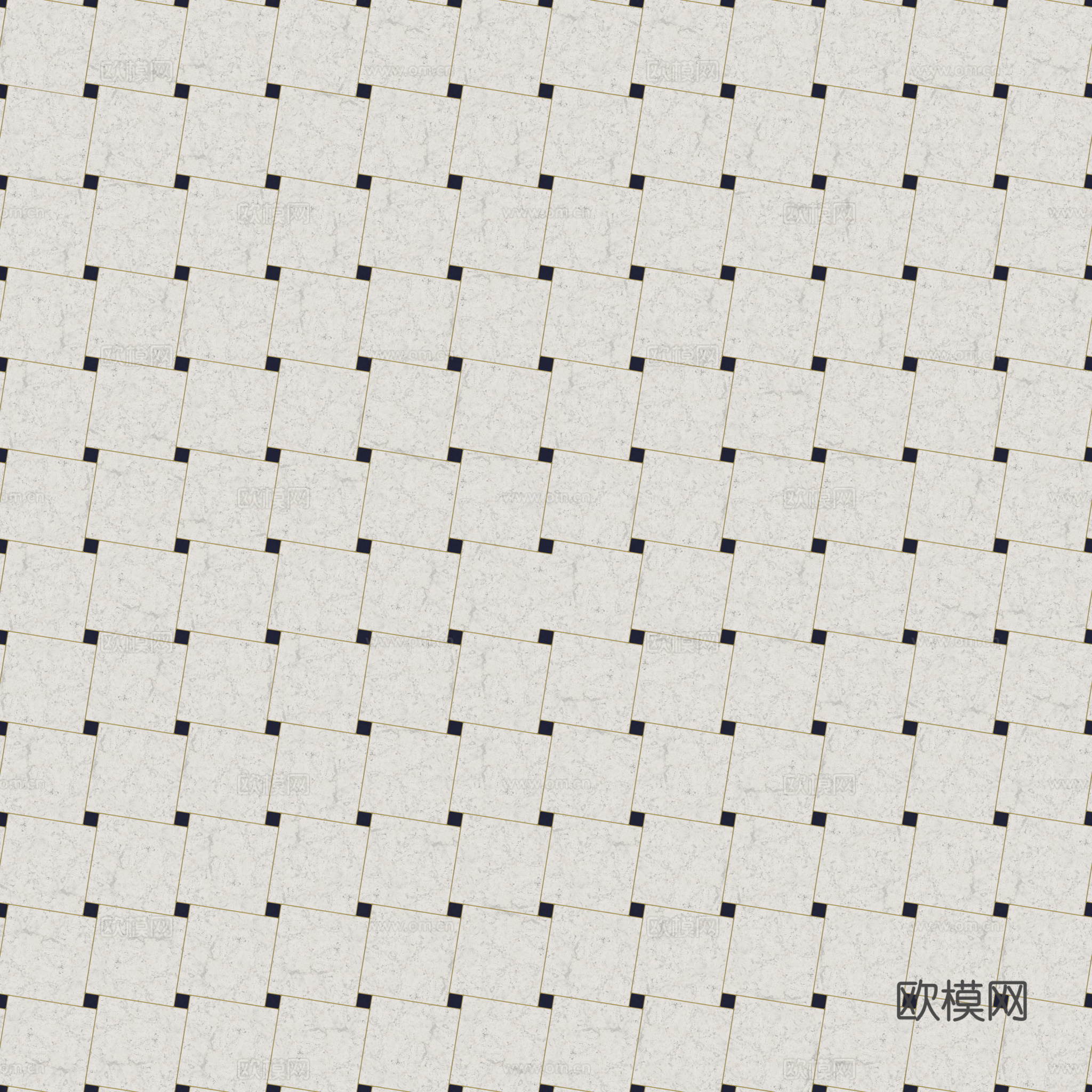 欧式 简欧 法式 无缝拼花瓷砖地砖 PBR材质贴图 2k