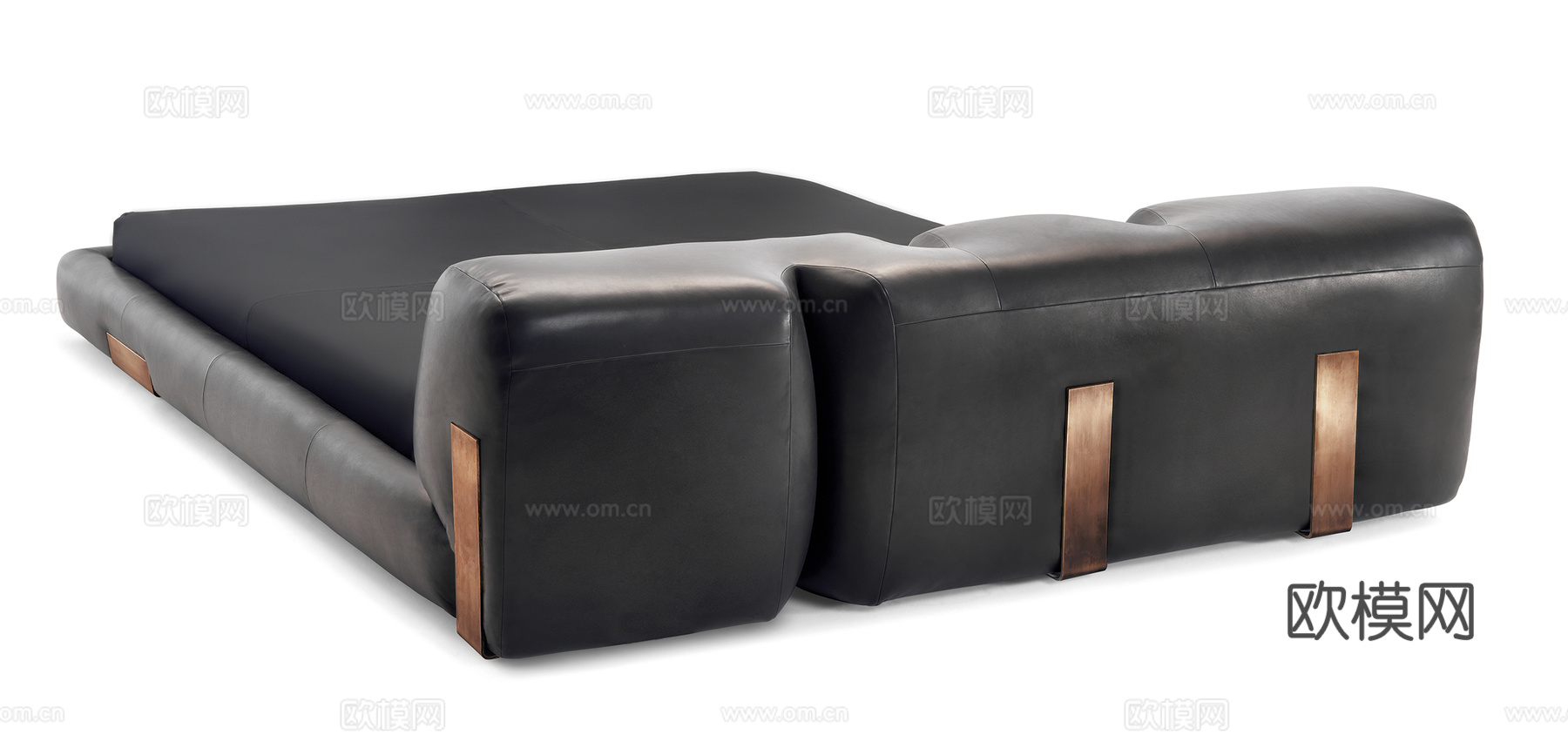 CECCOTTI COLLEZIONI 意式双人床3d模型下载（渲染图2）