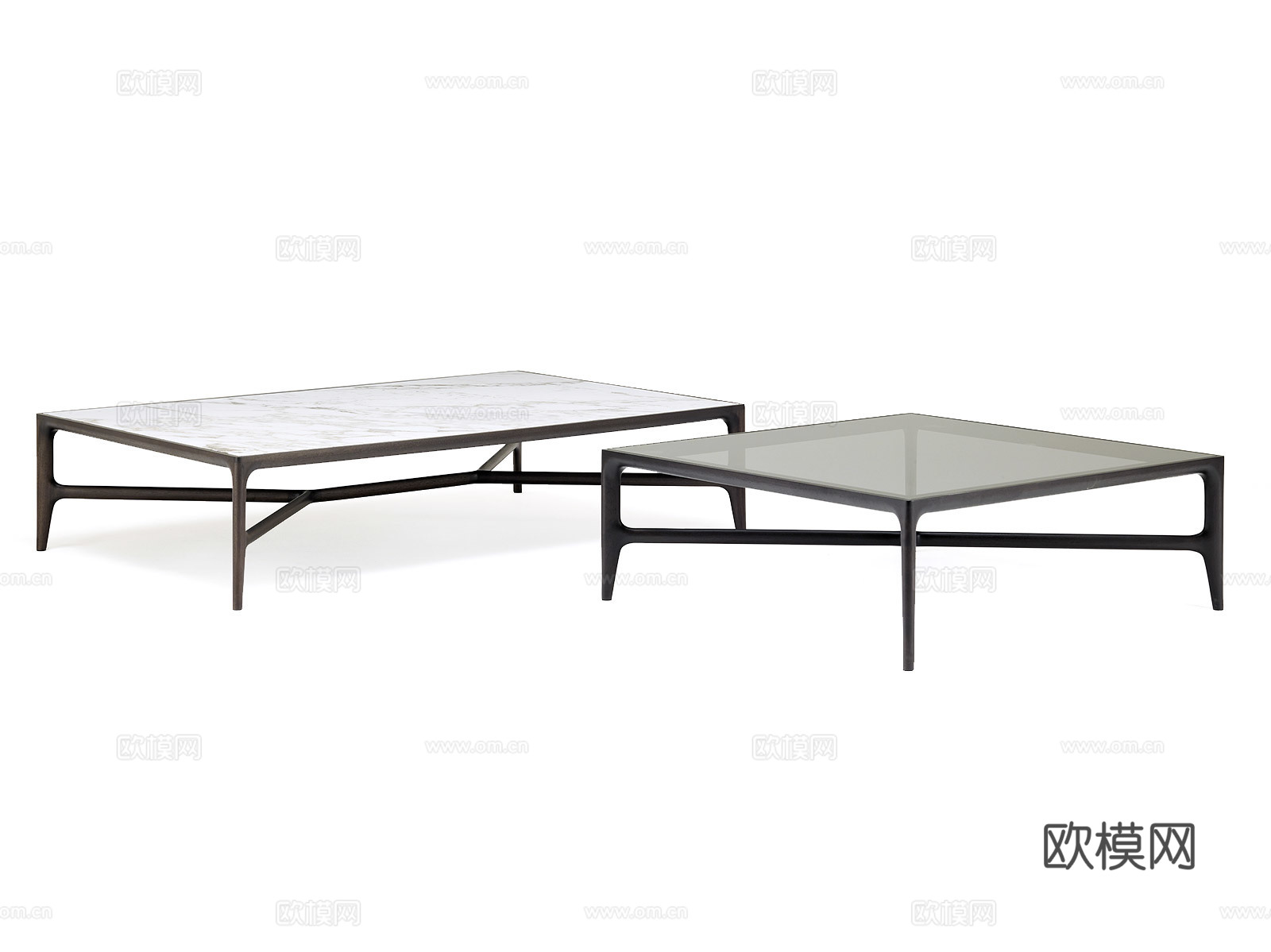 CECCOTTI COLLEZIONI 意式茶几3d模型下载（渲染图1）