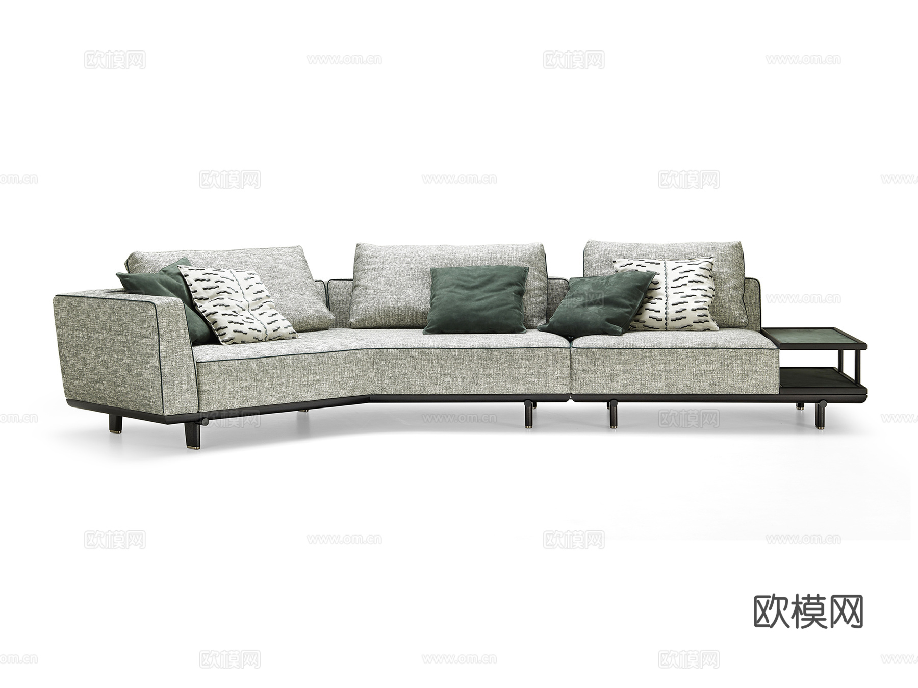 CECCOTTI COLLEZIONI 意式多人沙发3d模型下载（渲染图1）