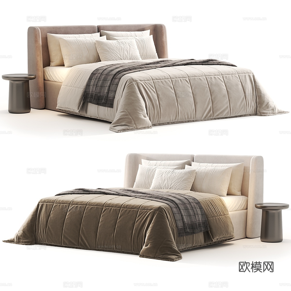 La Redoute Jolien床头板3d模型