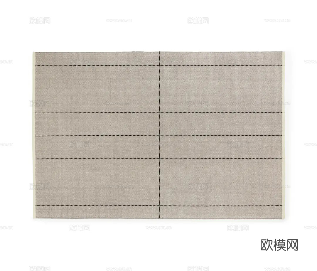 棕色几何地毯
