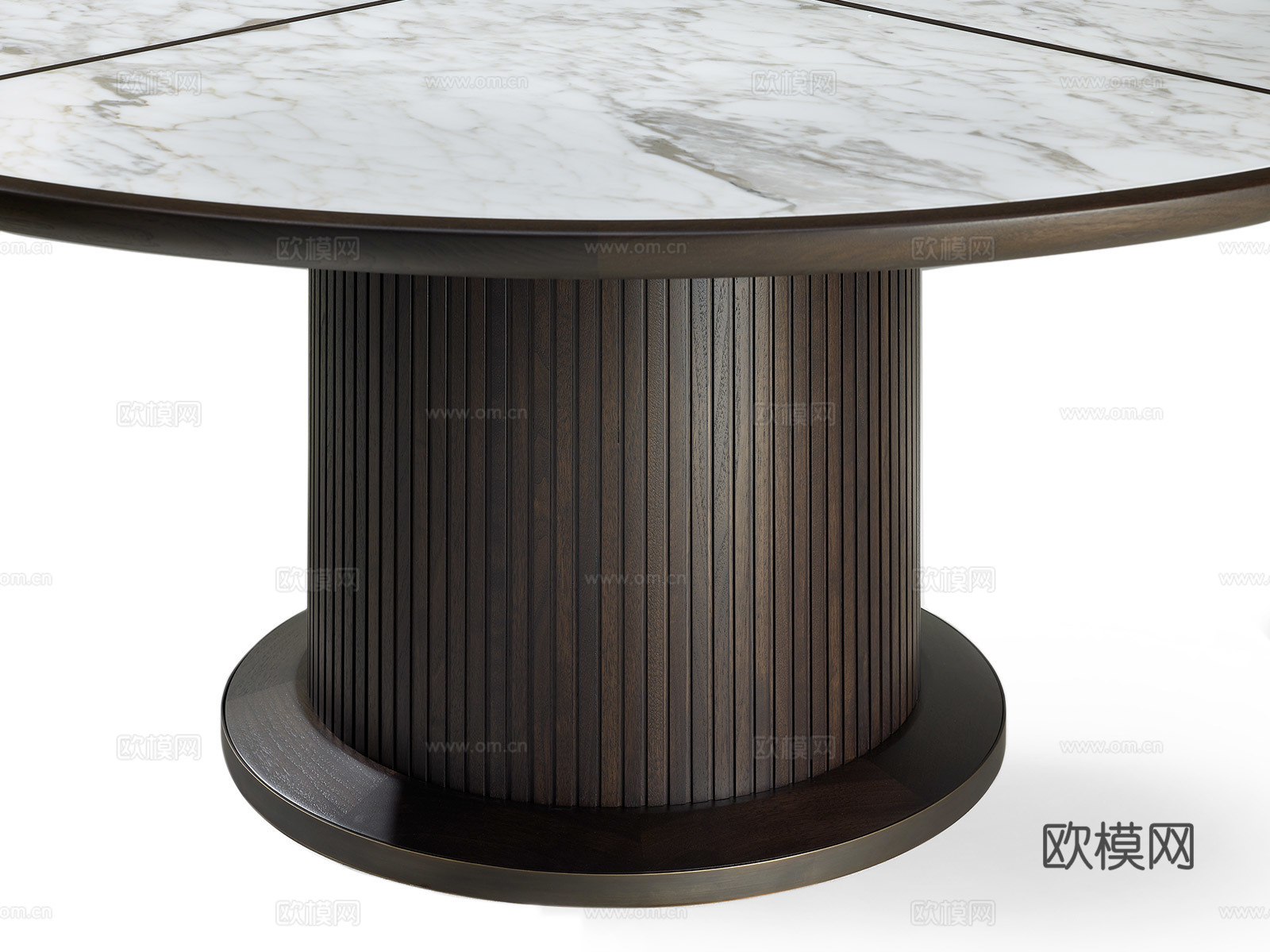 CECCOTTI COLLEZIONI 意式圆餐桌3d模型下载（渲染图2）