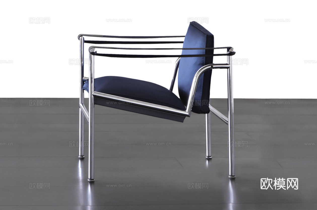 Cassina 餐椅3d模型下载（渲染图2）