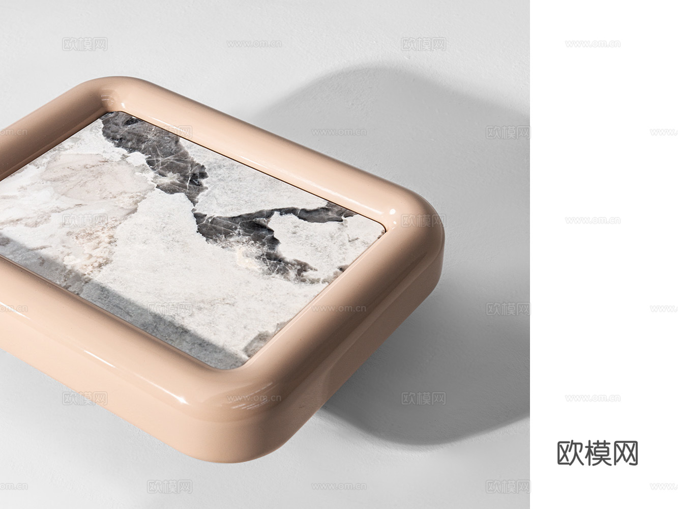 CORNELIO CAPPELLINI 意式角几3d模型下载（渲染图2）