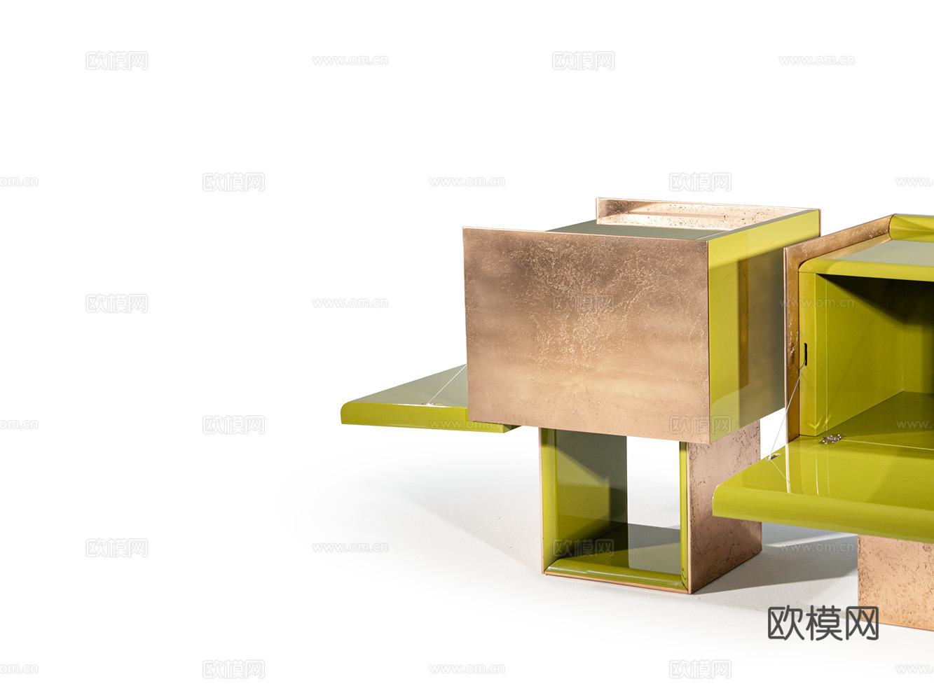 CORNELIO CAPPELLINI 意式边几3d模型下载（渲染图2）