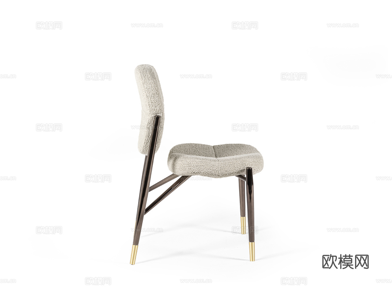 CORNELIO CAPPELLINI 意式餐椅3d模型下载（渲染图3）