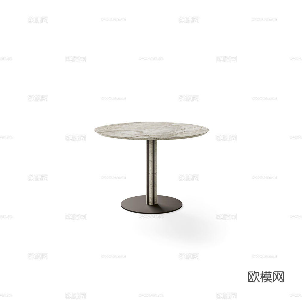 CPRN HOMOOD 圆餐桌3d模型下载