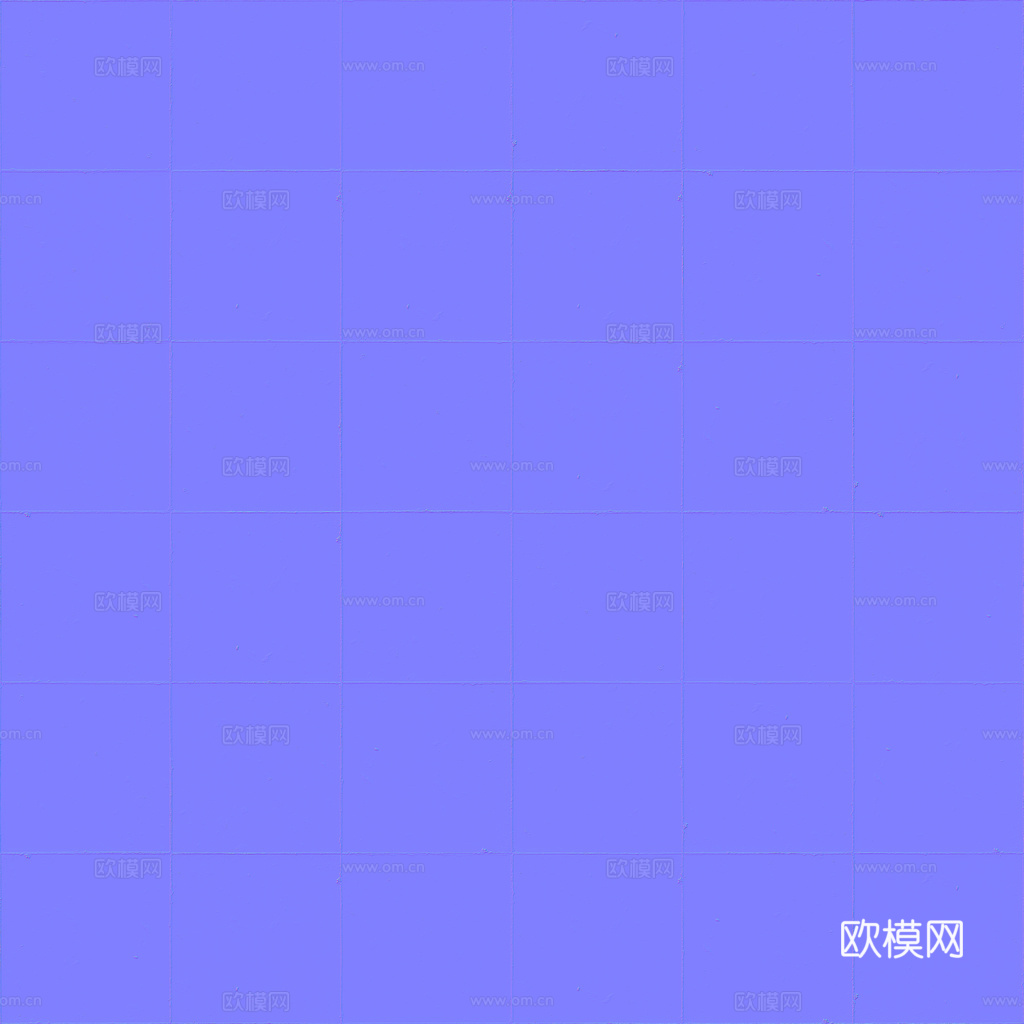 无缝黄色水磨石瓷砖地砖 PBR材质贴图 1k