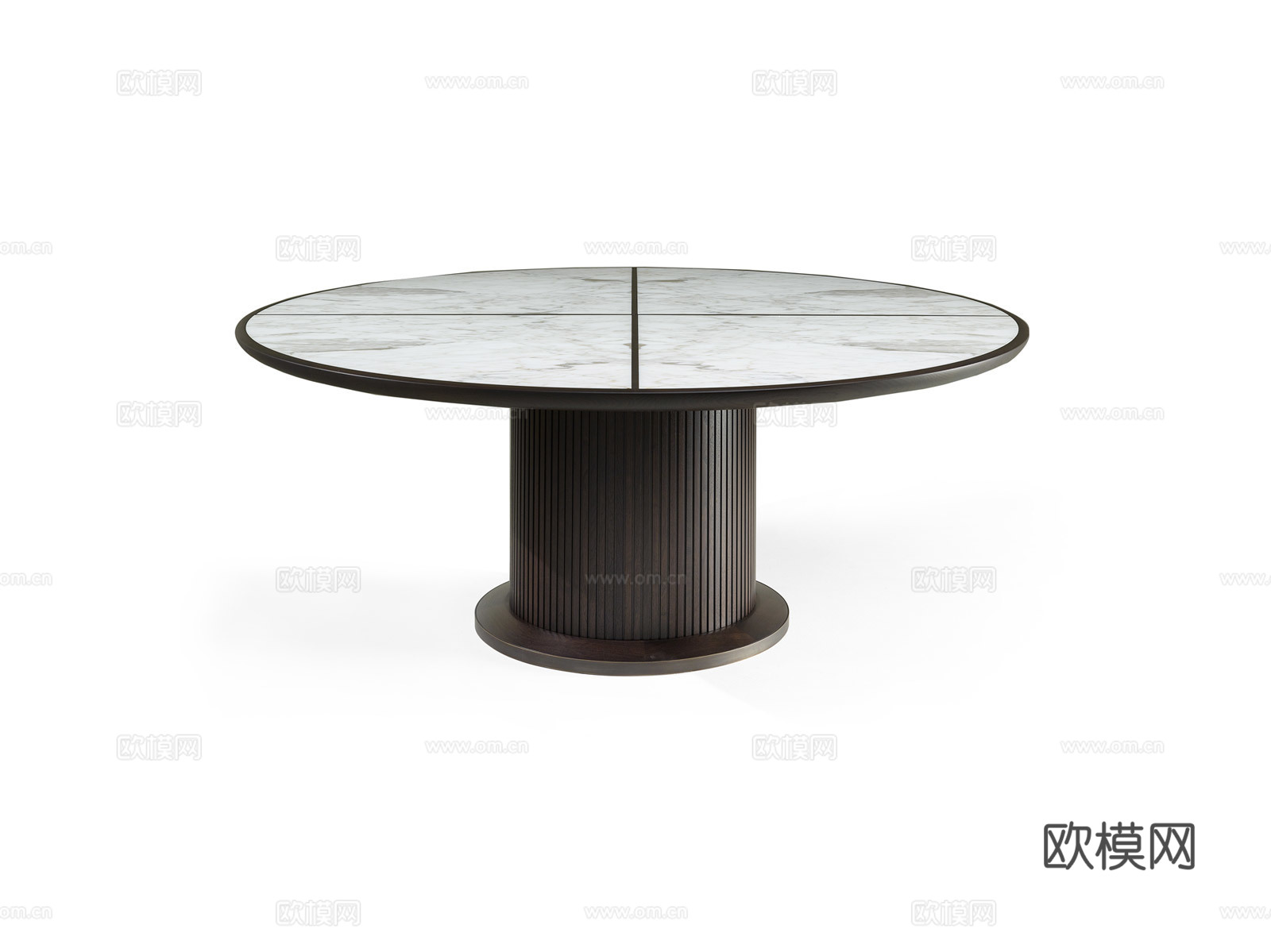 CECCOTTI COLLEZIONI 意式圆餐桌3d模型下载（渲染图1）