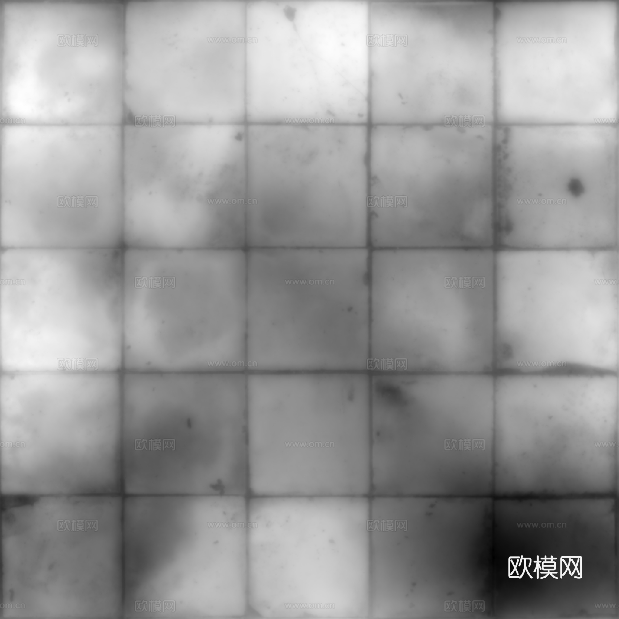 无缝青石板复古做旧仿古砖地砖户外砖石砖 PBR材质贴图 2k