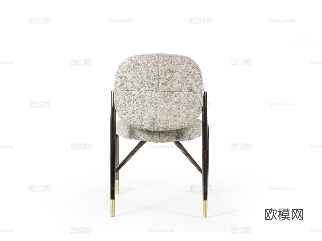 CORNELIO CAPPELLINI 意式餐椅3d模型下载（渲染图2）