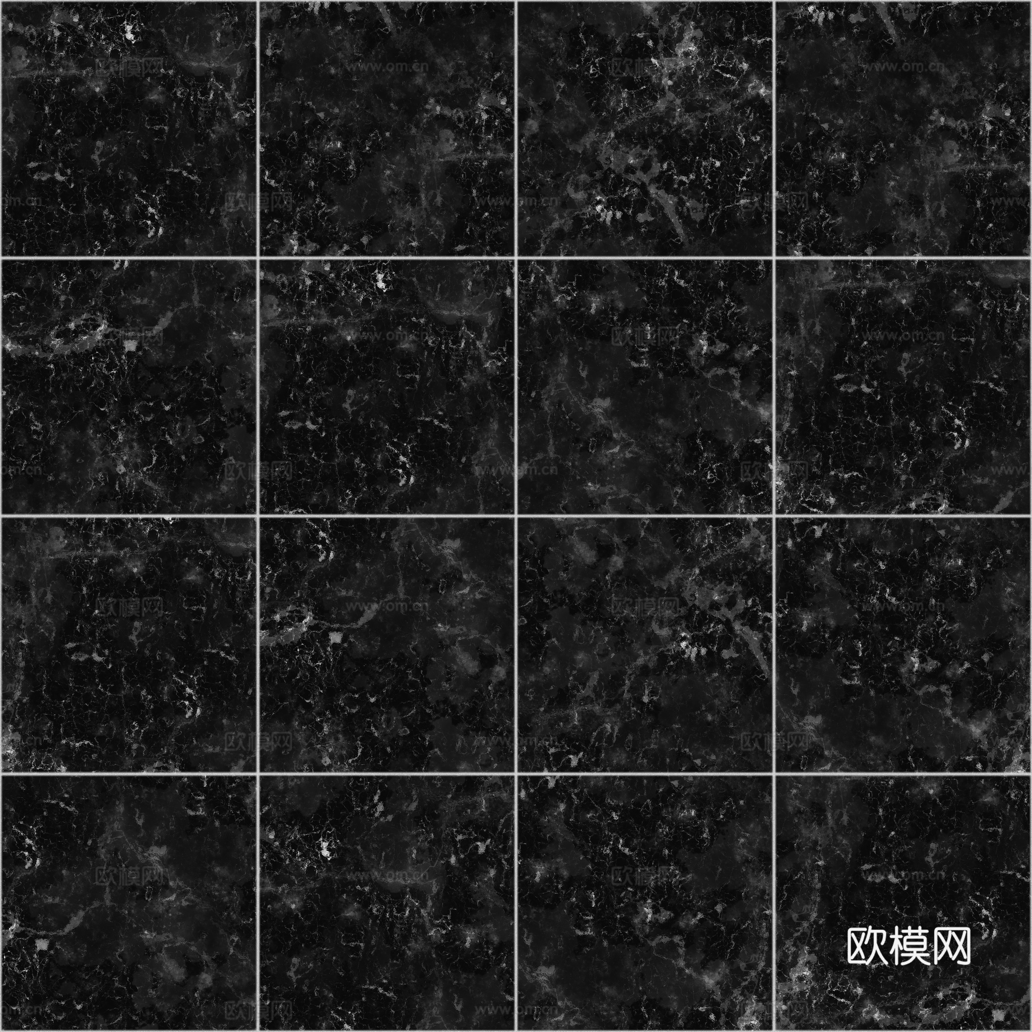 欧式 简欧 法式 无缝拼色拼花瓷砖地砖 PBR材质贴图 2k