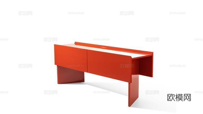 Cassina 电视柜3d模型下载（渲染图3）