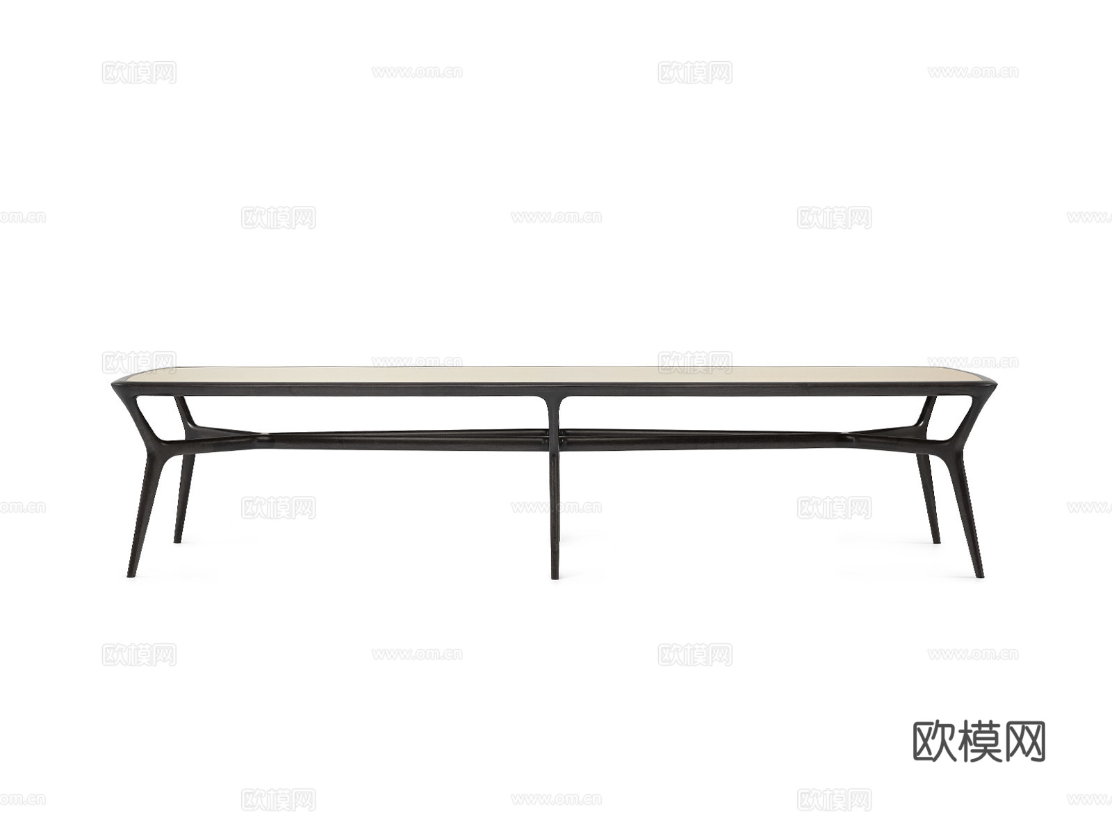 CECCOTTI COLLEZIONI 意式长餐桌3d模型下载（渲染图1）