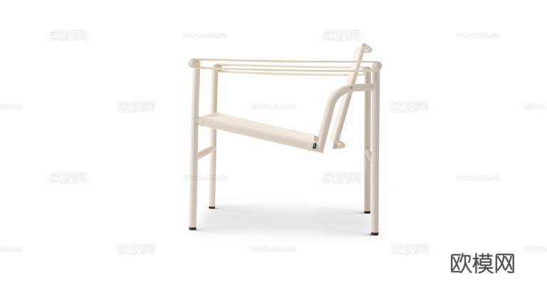 Cassina 扶手椅3d模型下载（渲染图1）