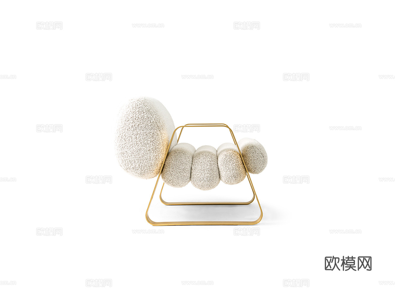 CORNELIO CAPPELLINI 意式休闲椅3d模型下载