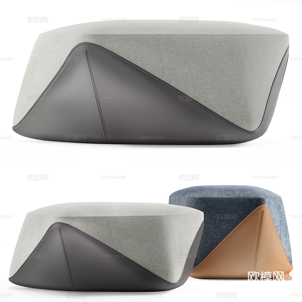 奥托曼 Bonaldo Seki3d模型