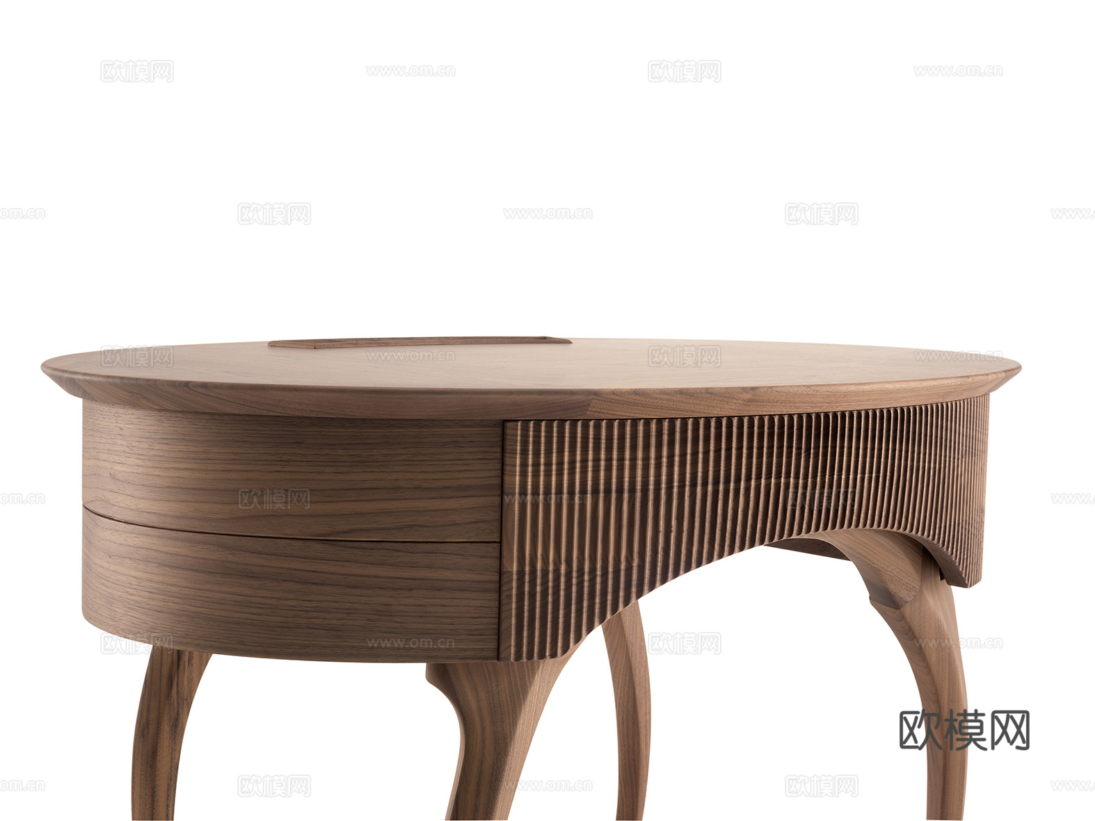 CECCOTTI COLLEZIONI 中古风梳妆台3d模型下载（渲染图2）