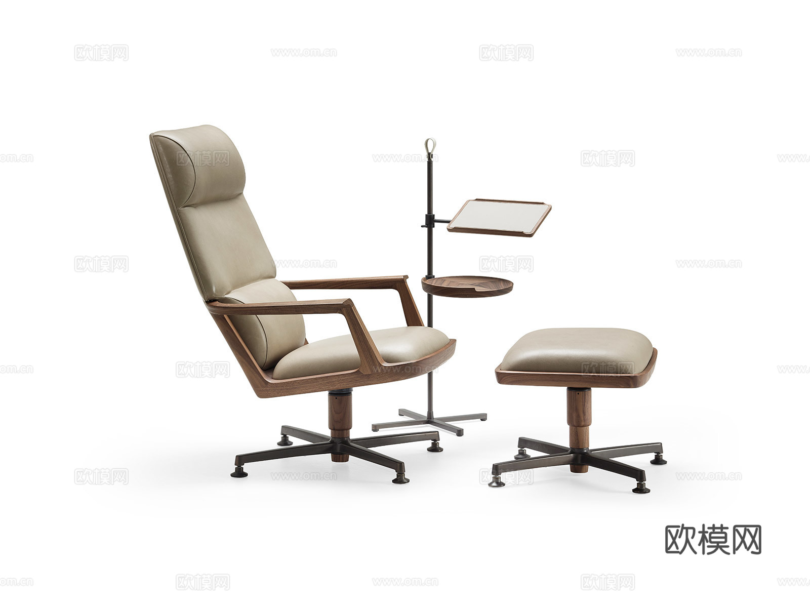 CECCOTTI COLLEZIONI 办公椅3d模型下载（渲染图2）