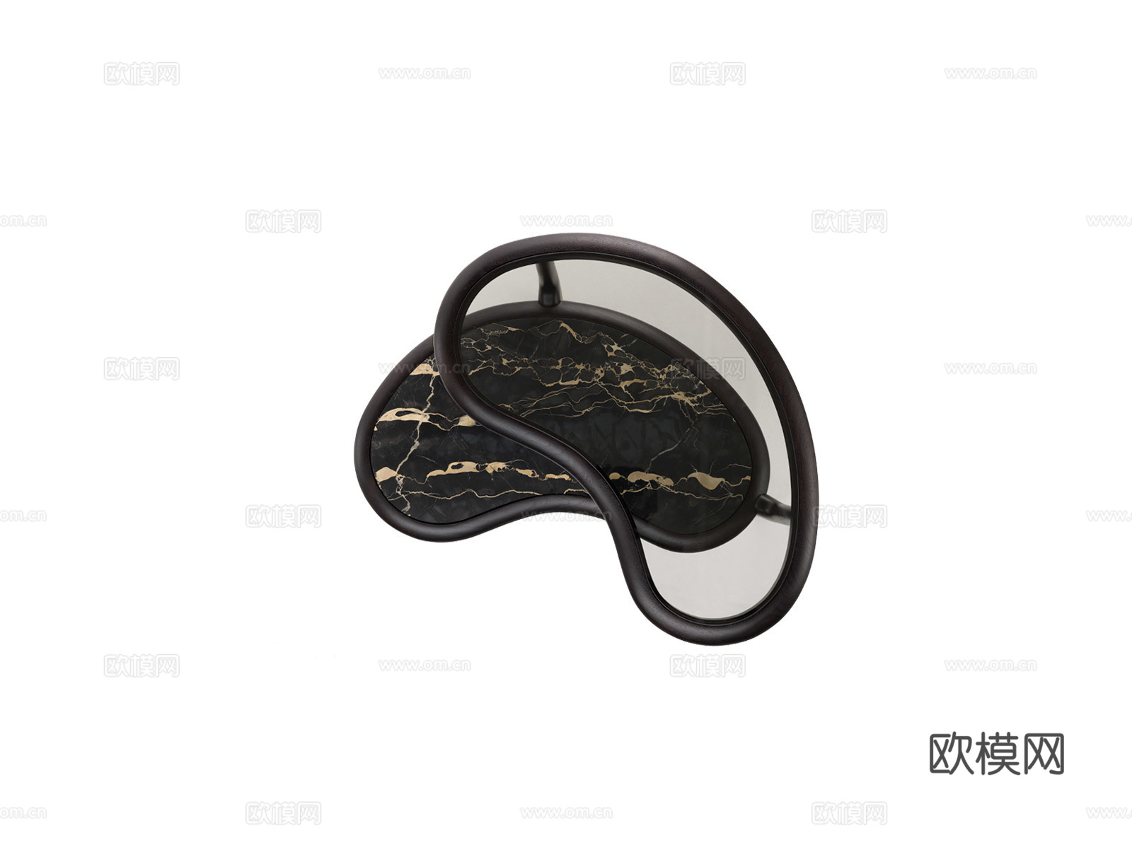 CECCOTTI COLLEZIONI 中古风茶几3d模型下载（渲染图2）