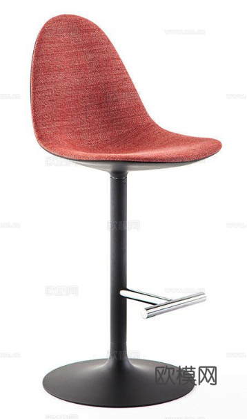 Cassina 吧椅 吧凳3d模型下载（渲染图3）