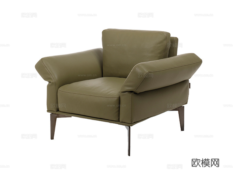cierre 单人沙发3d模型下载（渲染图1）
