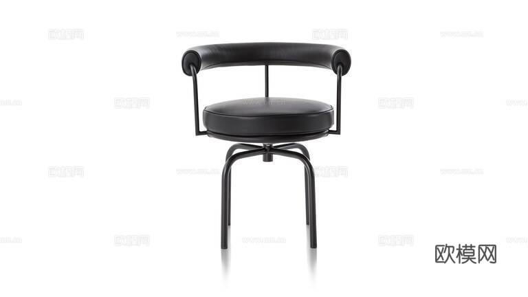 Cassina 中古风餐椅3d模型下载（渲染图1）