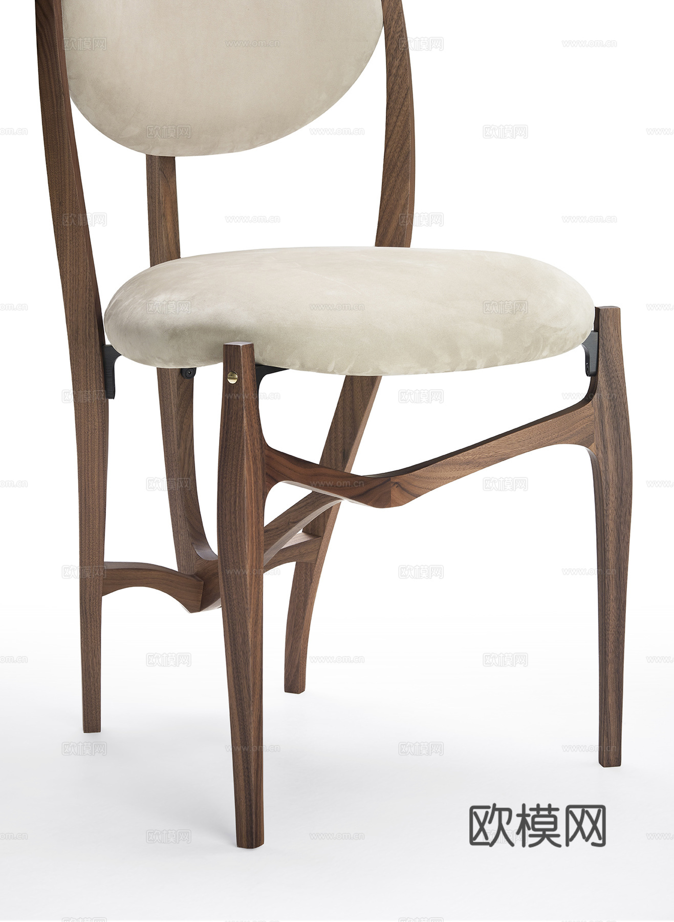 CECCOTTI COLLEZIONI 中古风餐椅3d模型下载（渲染图3）