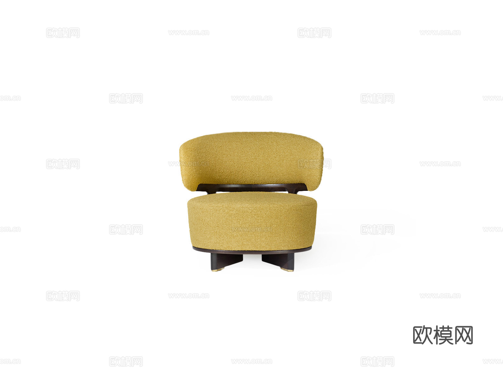 CECCOTTI COLLEZIONI 意式单人沙发3d模型下载（渲染图3）
